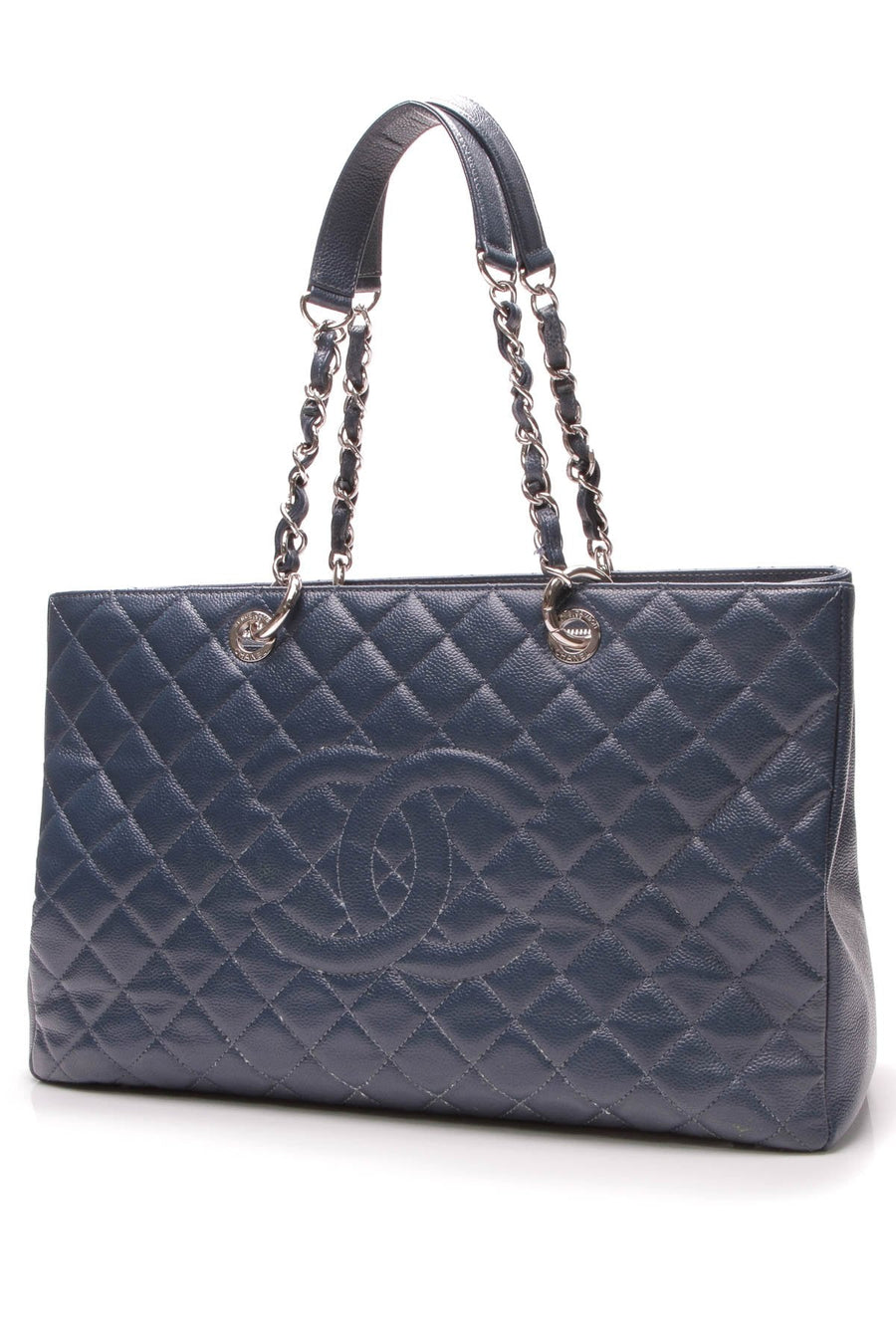 GST Grand Shopping Tote XL Bag - Blue Caviar