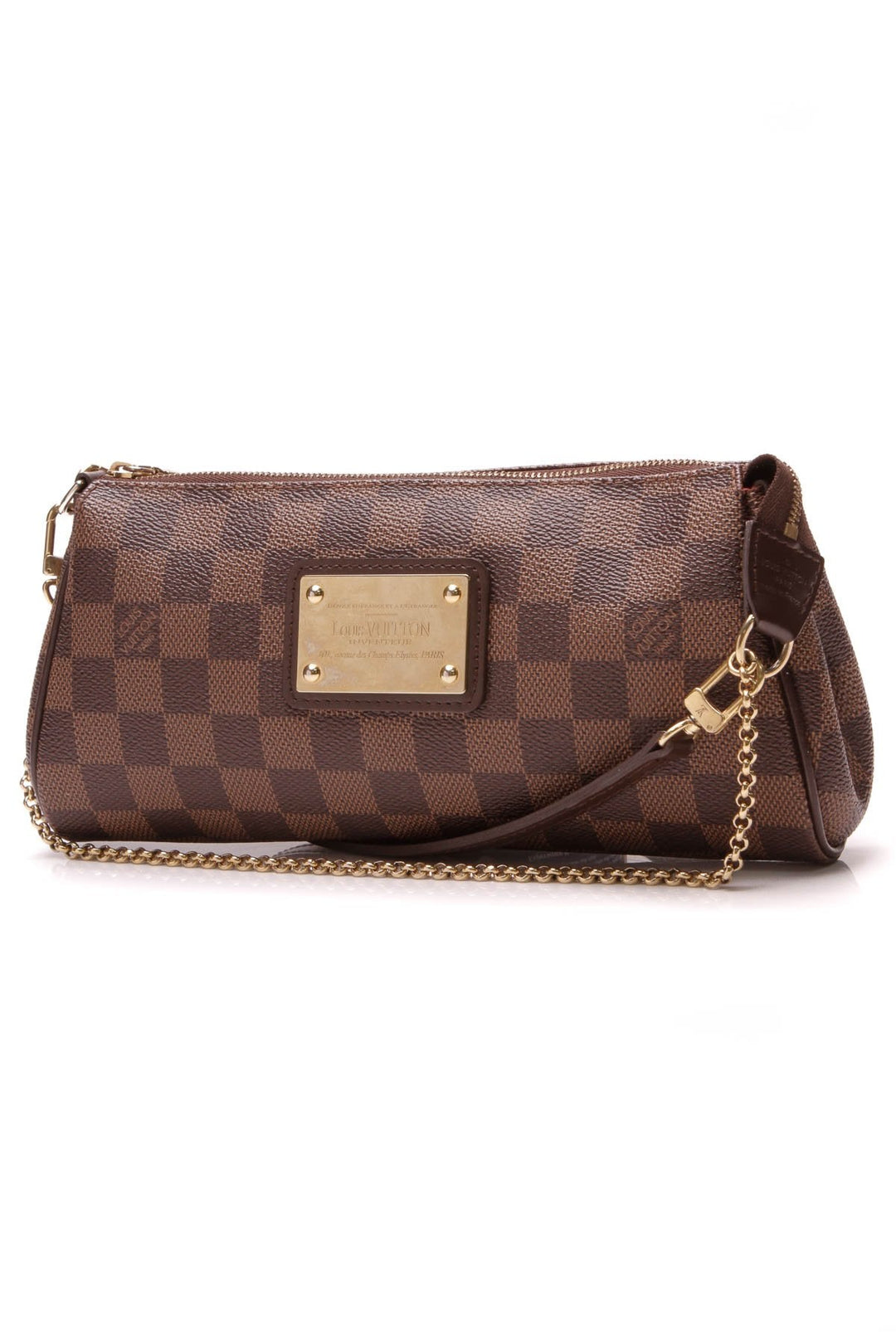 Eva Clutch Bag - Damier Ebene
