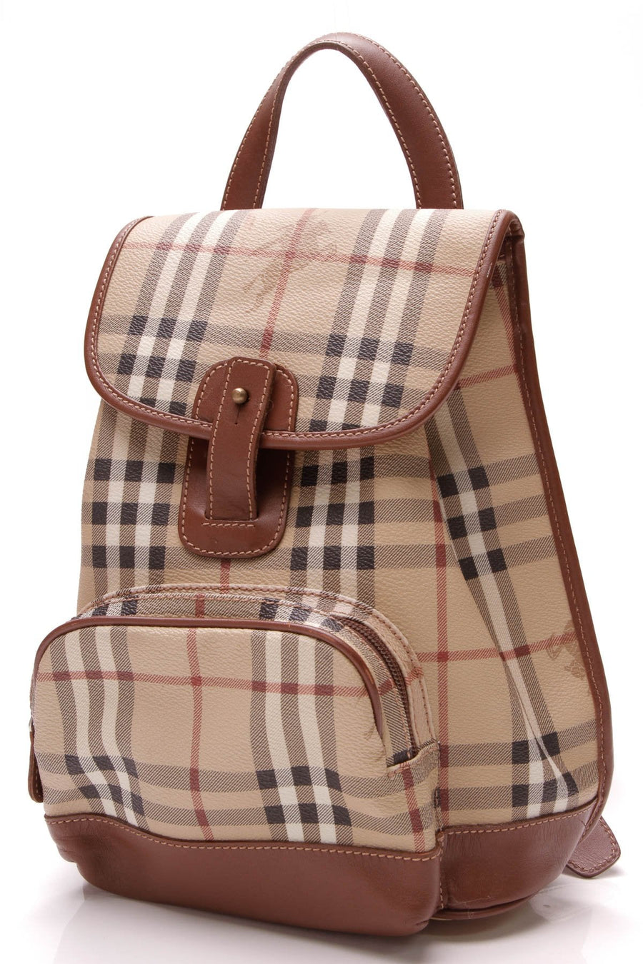 Drawstring Backpack - Haymarket Check