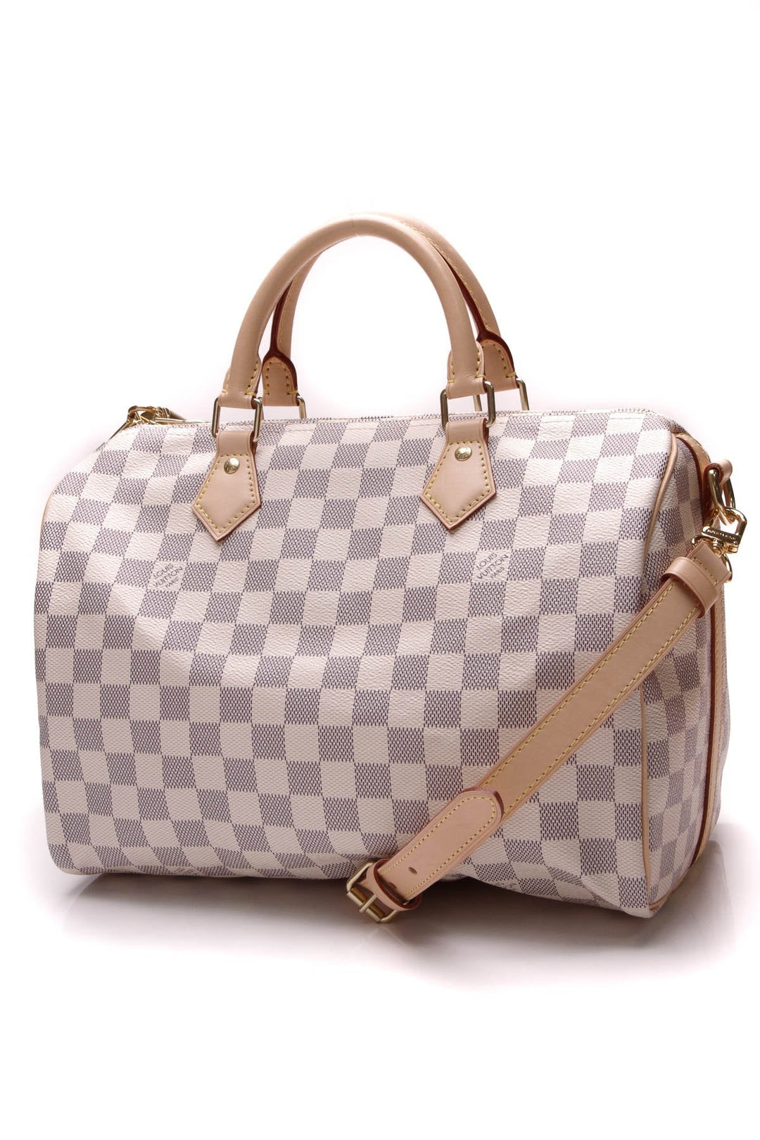 Speedy Bandouliere 30 Bag - Damier Azur