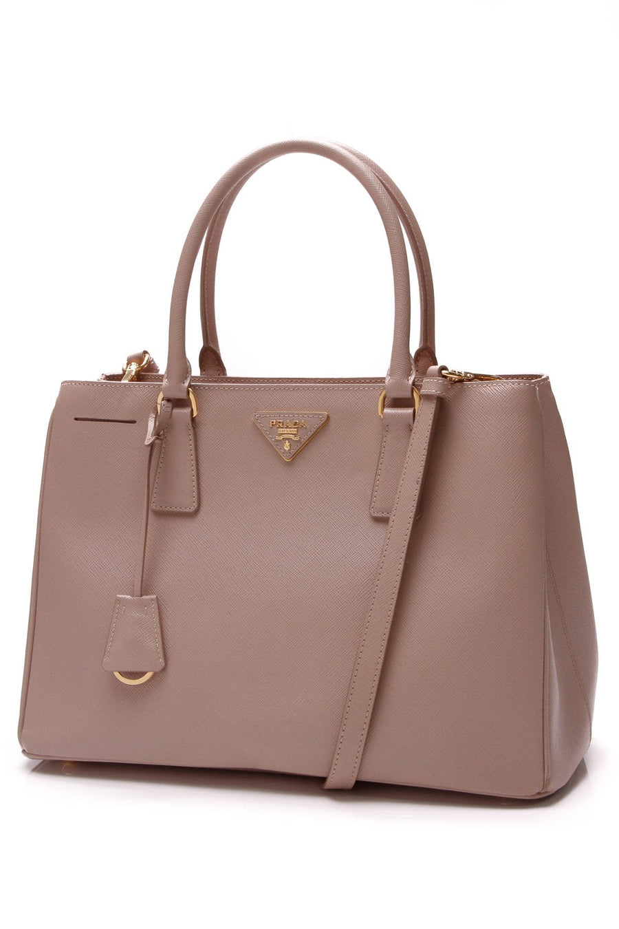 Small Saffiano Tote Bag - Cammeo