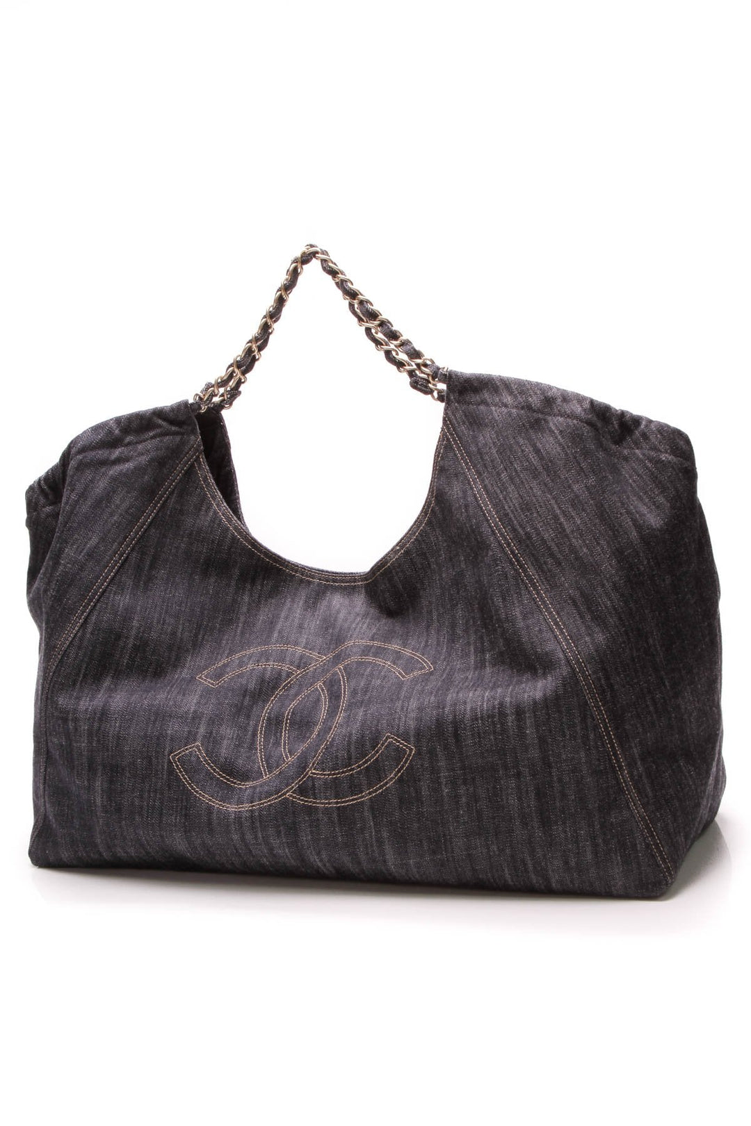 Coco Cabas XL Tote Bag - Denim