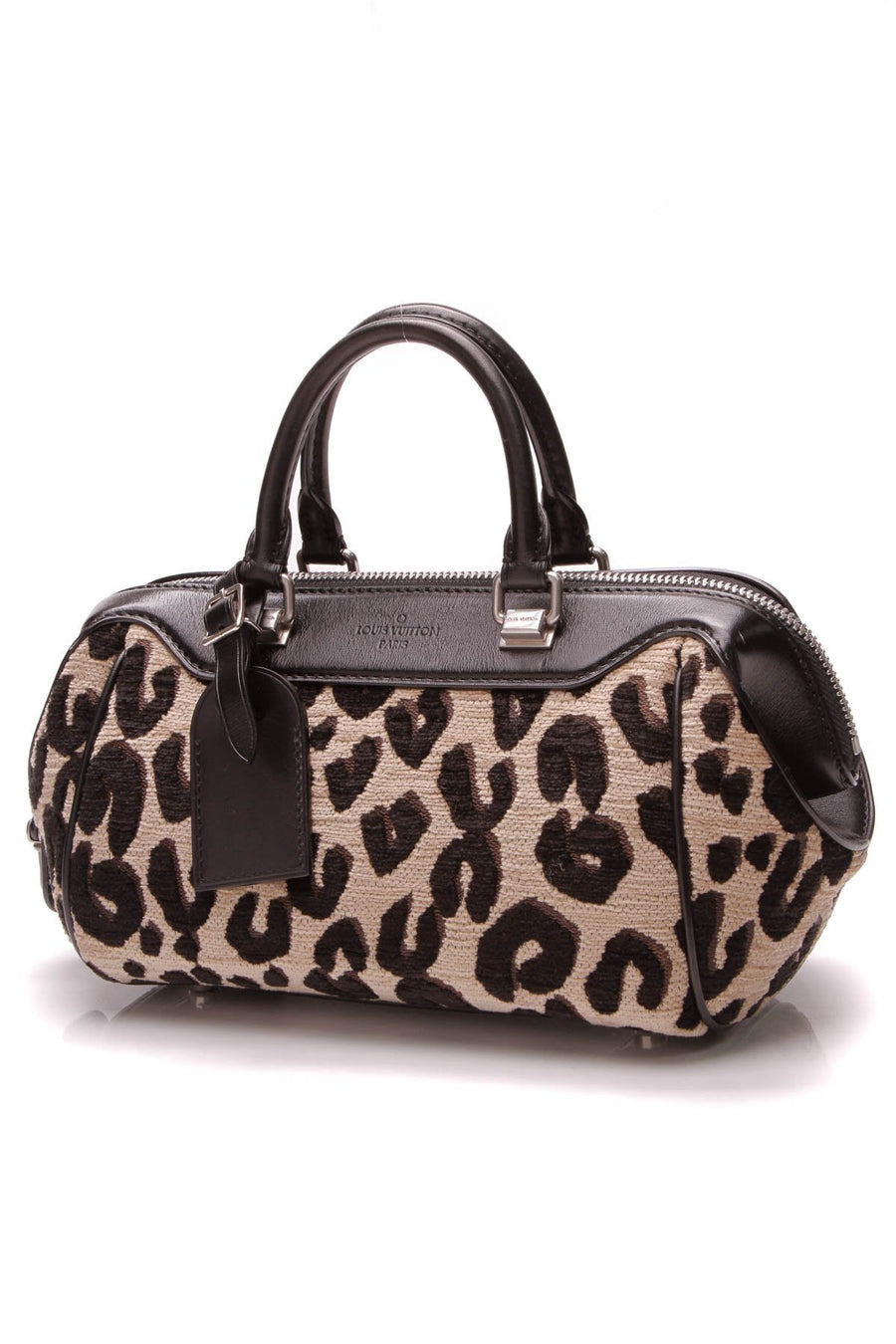 Stephen Sprouse Leopard Baby Bag - Beige/Black