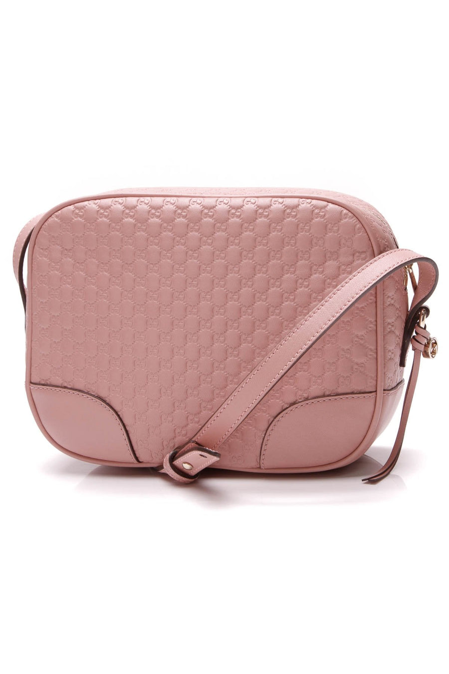 Bree Mini Messenger Bag - Pink Microguccissima
