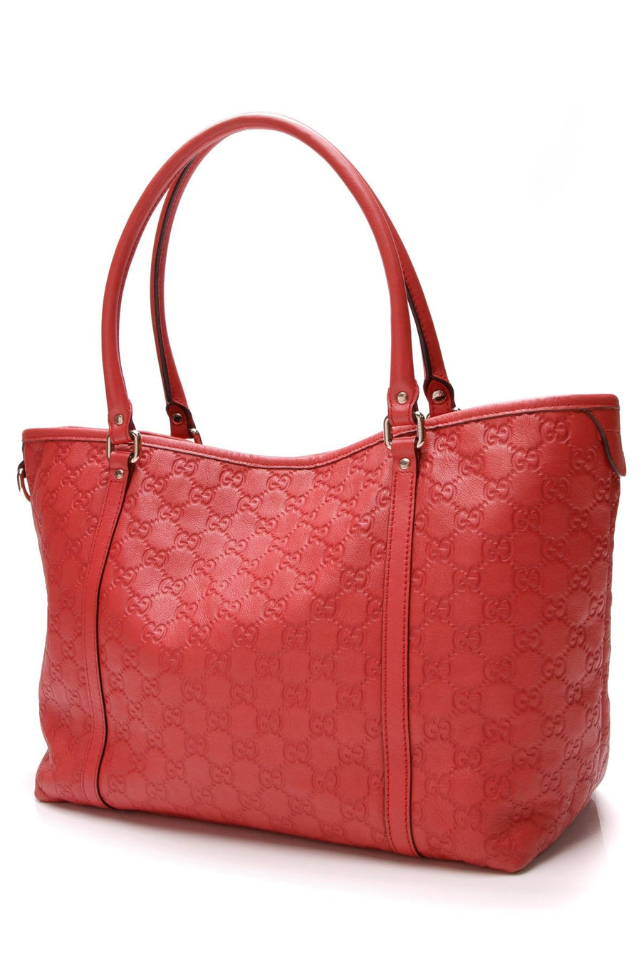 Joy Large Tote Bag - Red Guccissima