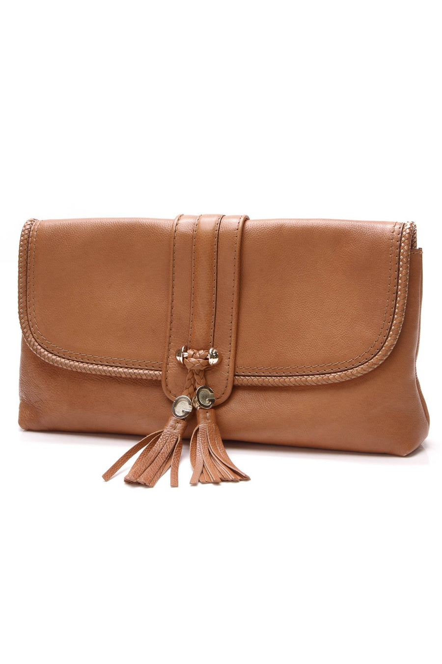 Marrakech Clutch Bag - Camel