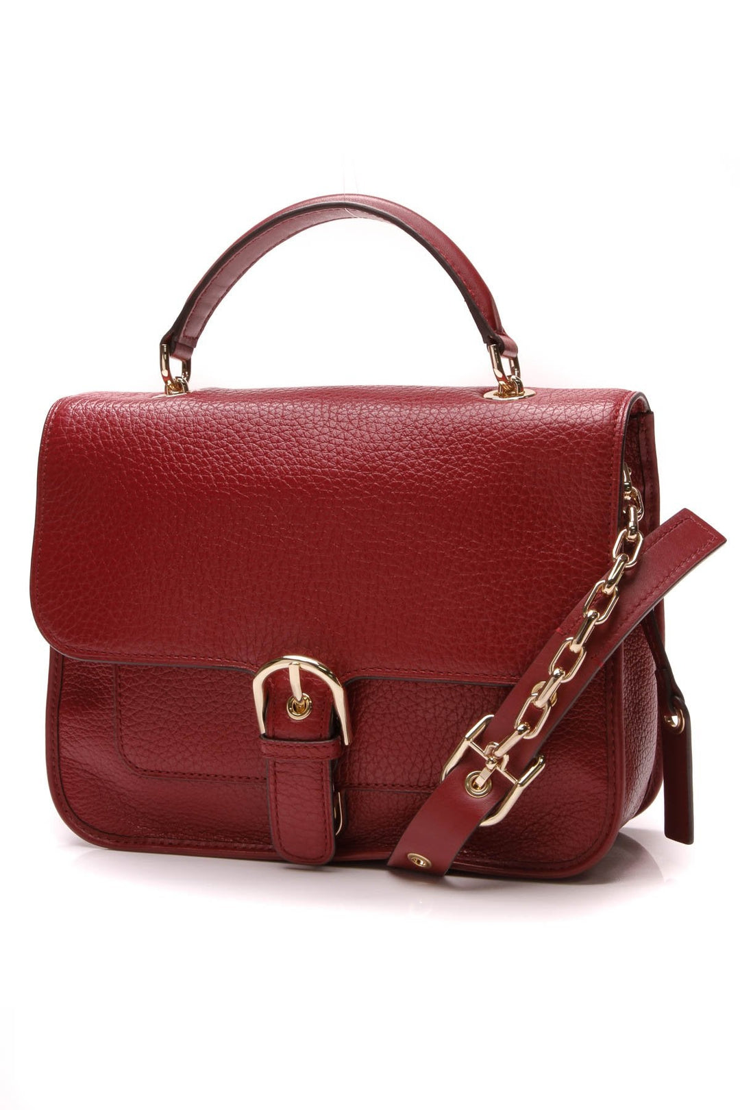 Cooper Large School Satchel Bag - Cherry