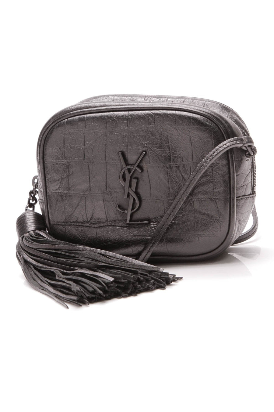 Embossed Blogger Bag - Black