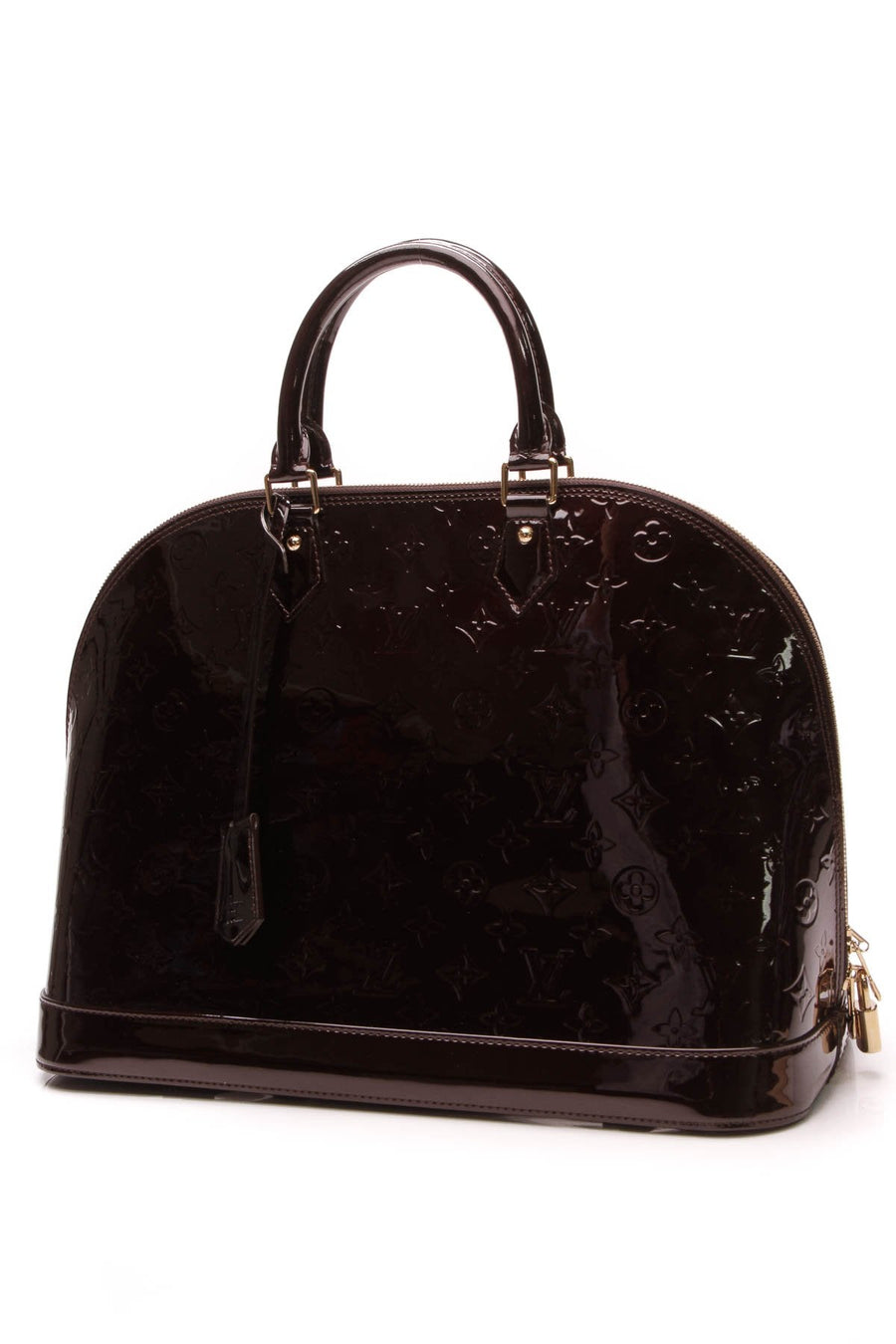 Vernis Alma GM Bag - Amarante