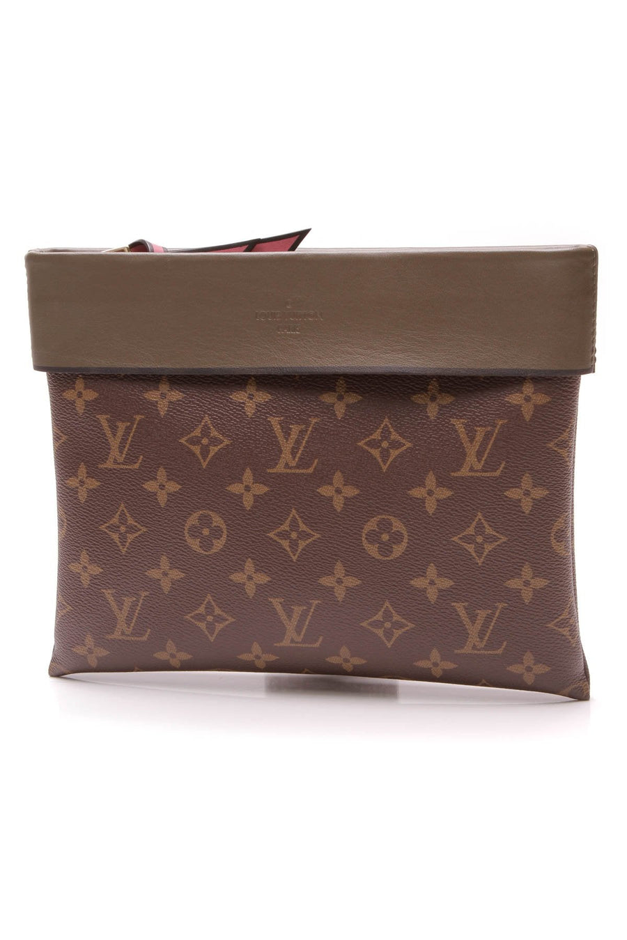 Tuileries Clutch Bag - Monogram/Khaki