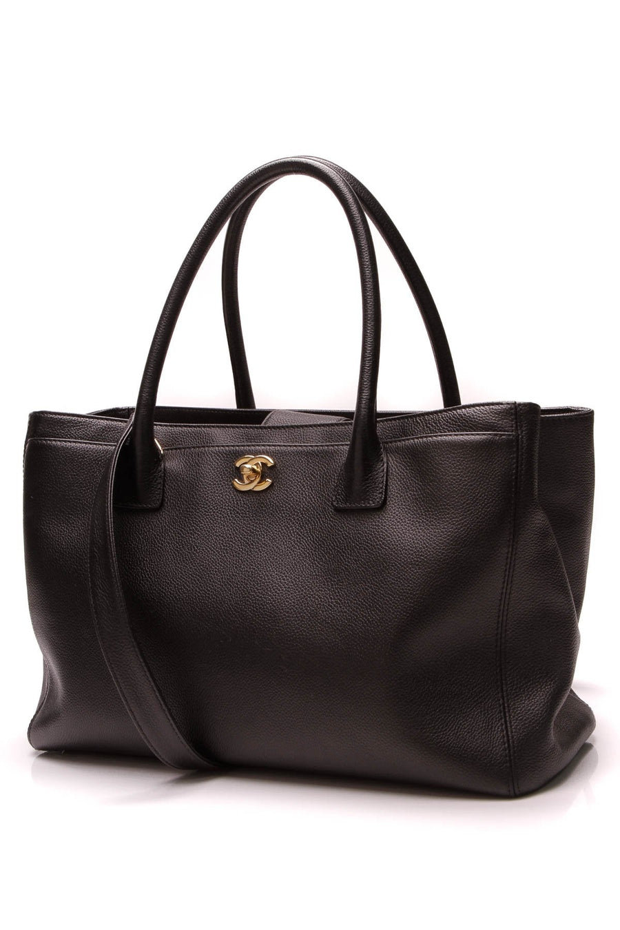 Cerf Shopping Tote Bag - Black