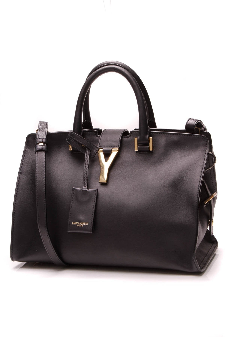 Classic Y Small Cabas Bag - Navy