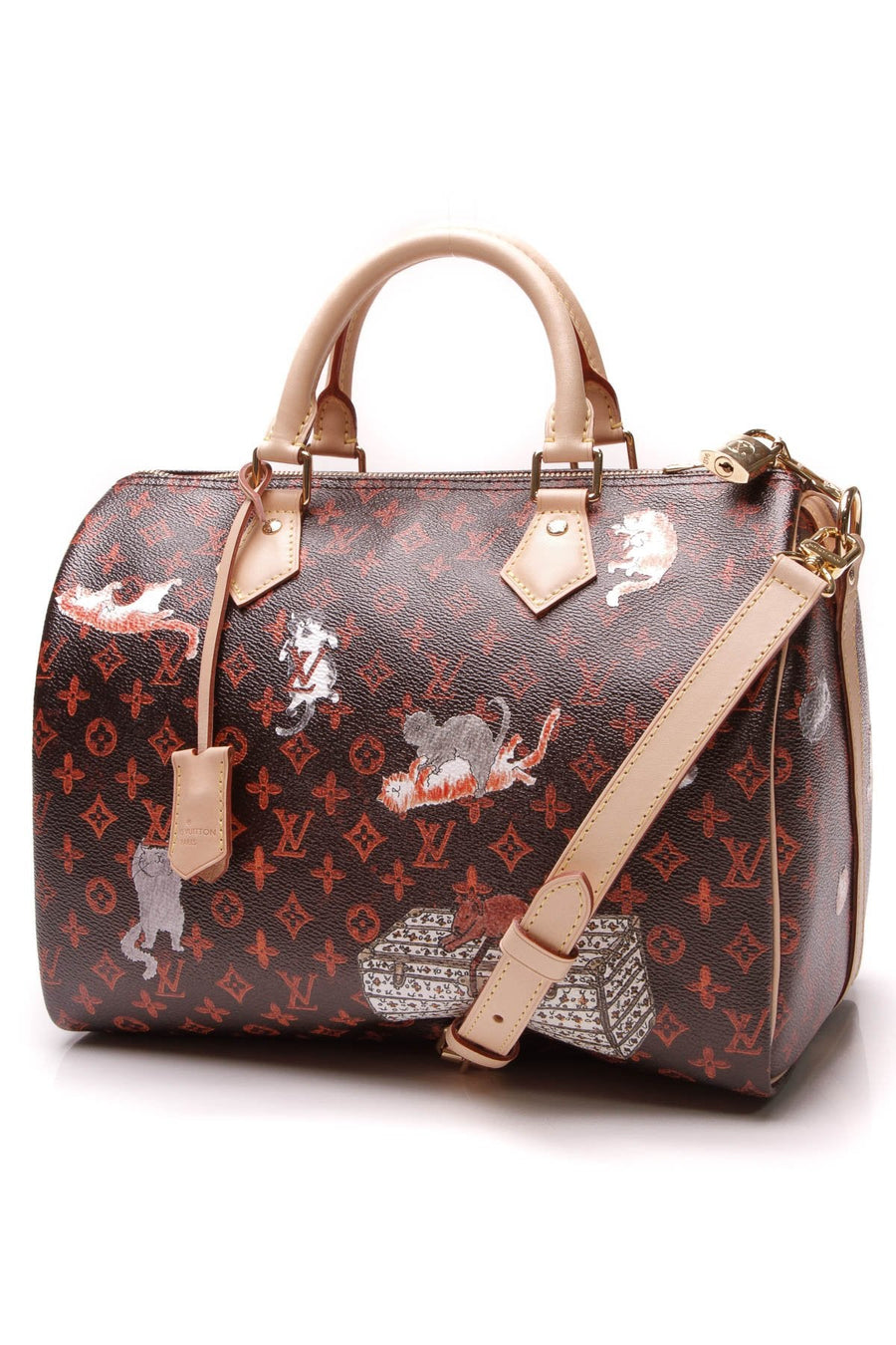 Catogram Speedy Bandouliere 30 Bag - Transformed Monogram