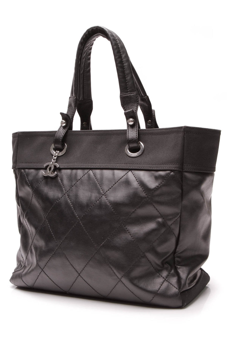 Paris-Biarritz Large Tote Bag - Black