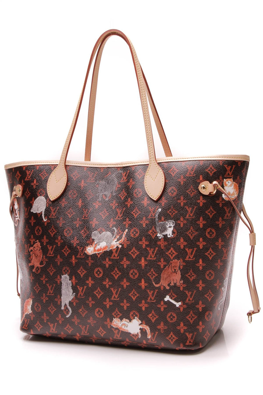 Catogram Neverfull MM Tote Bag - Transformed Monogram
