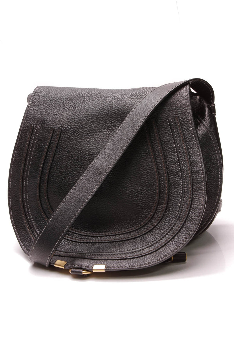 Marcie Medium Crossbody Bag - Black