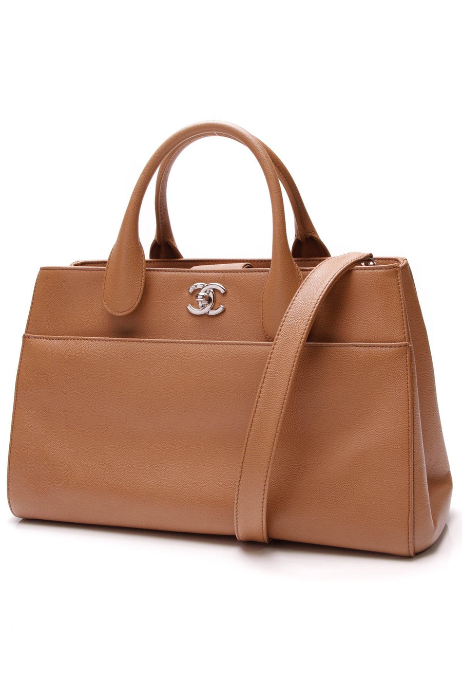 Executive Cerf Tote Bag - Brown Caviar