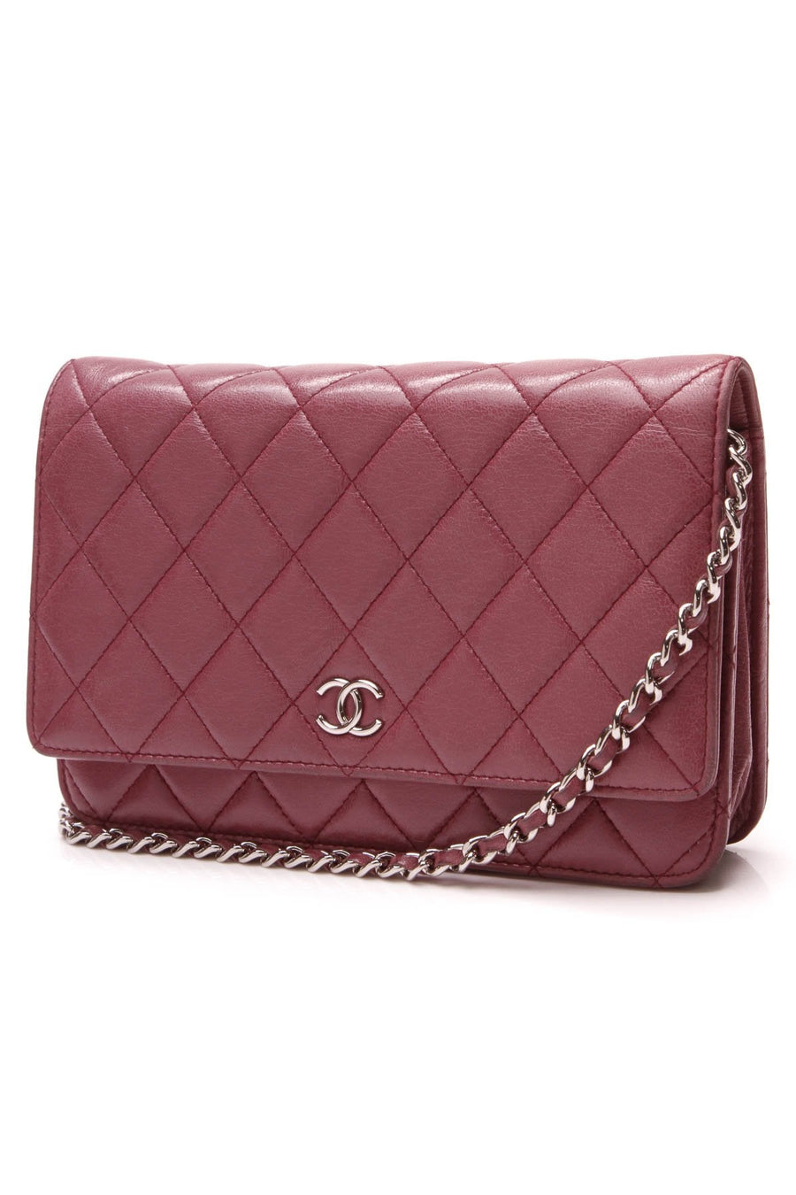 Classic WOC Crossbody Bag - Mauve Lambskin