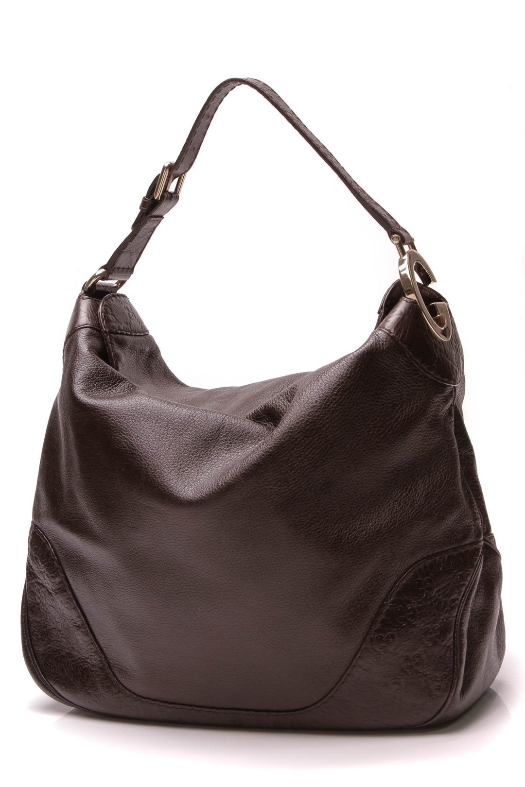 Charlotte Medium Hobo Bag - Chocolate Brown
