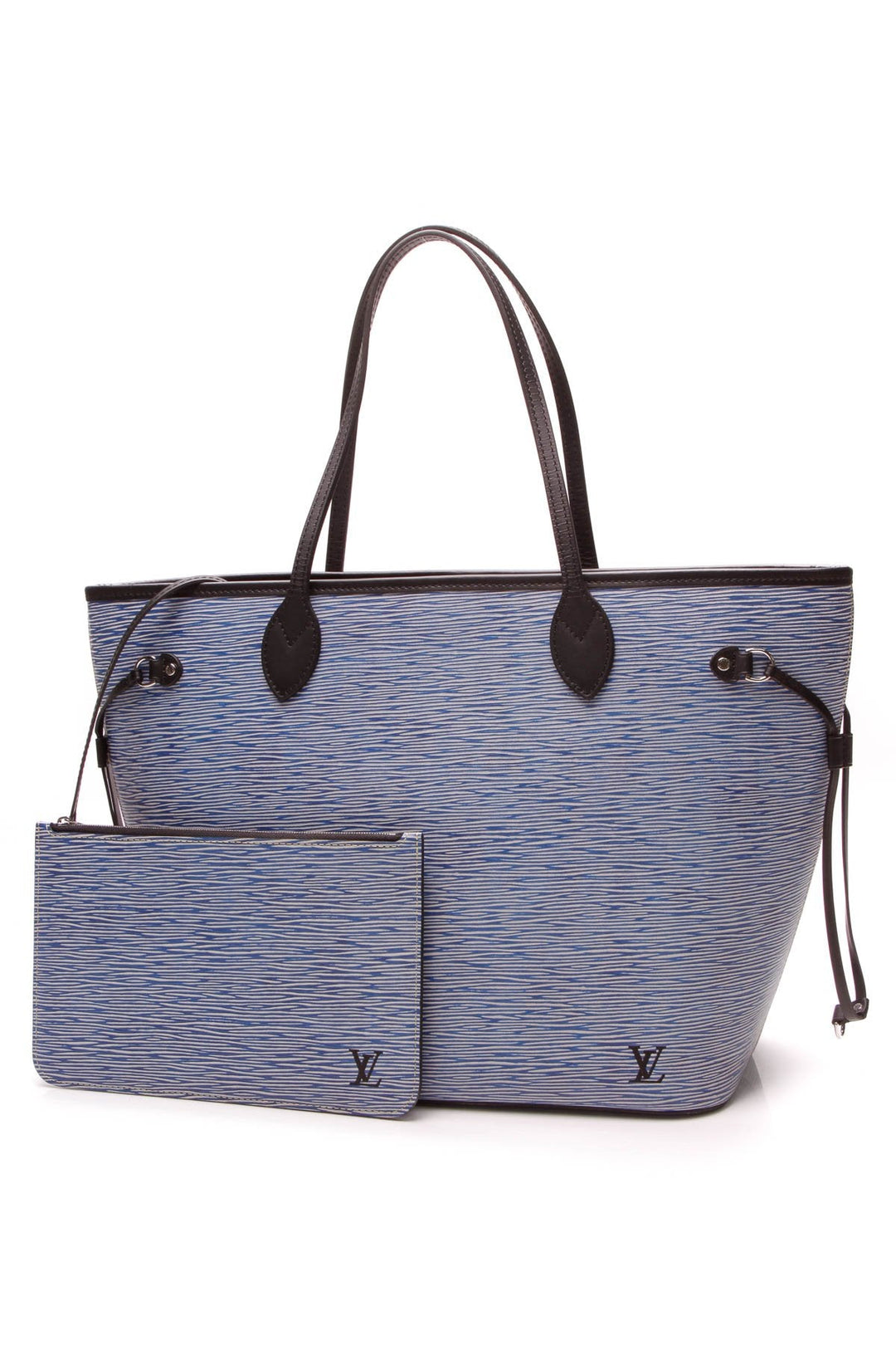 Epi Neverfull MM Tote Bag - Denim