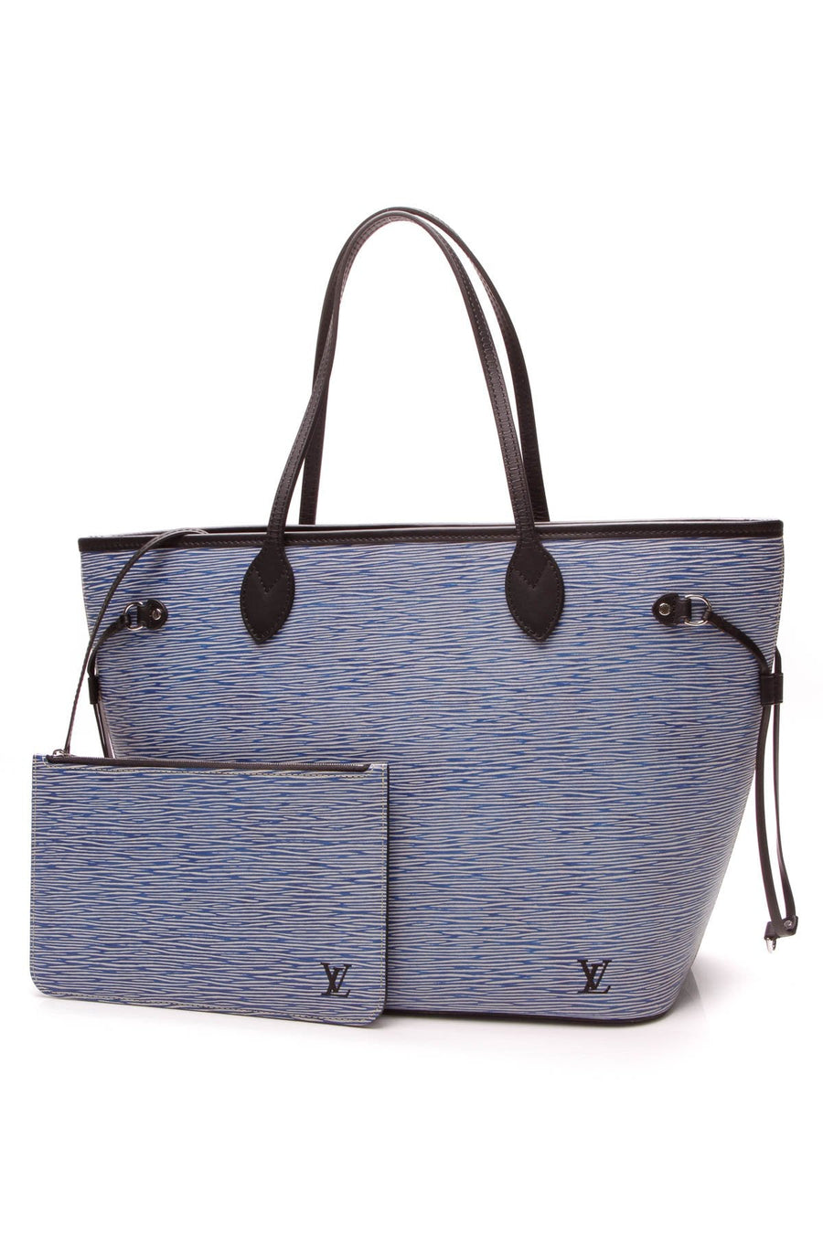 Epi Neverfull MM Tote Bag - Denim