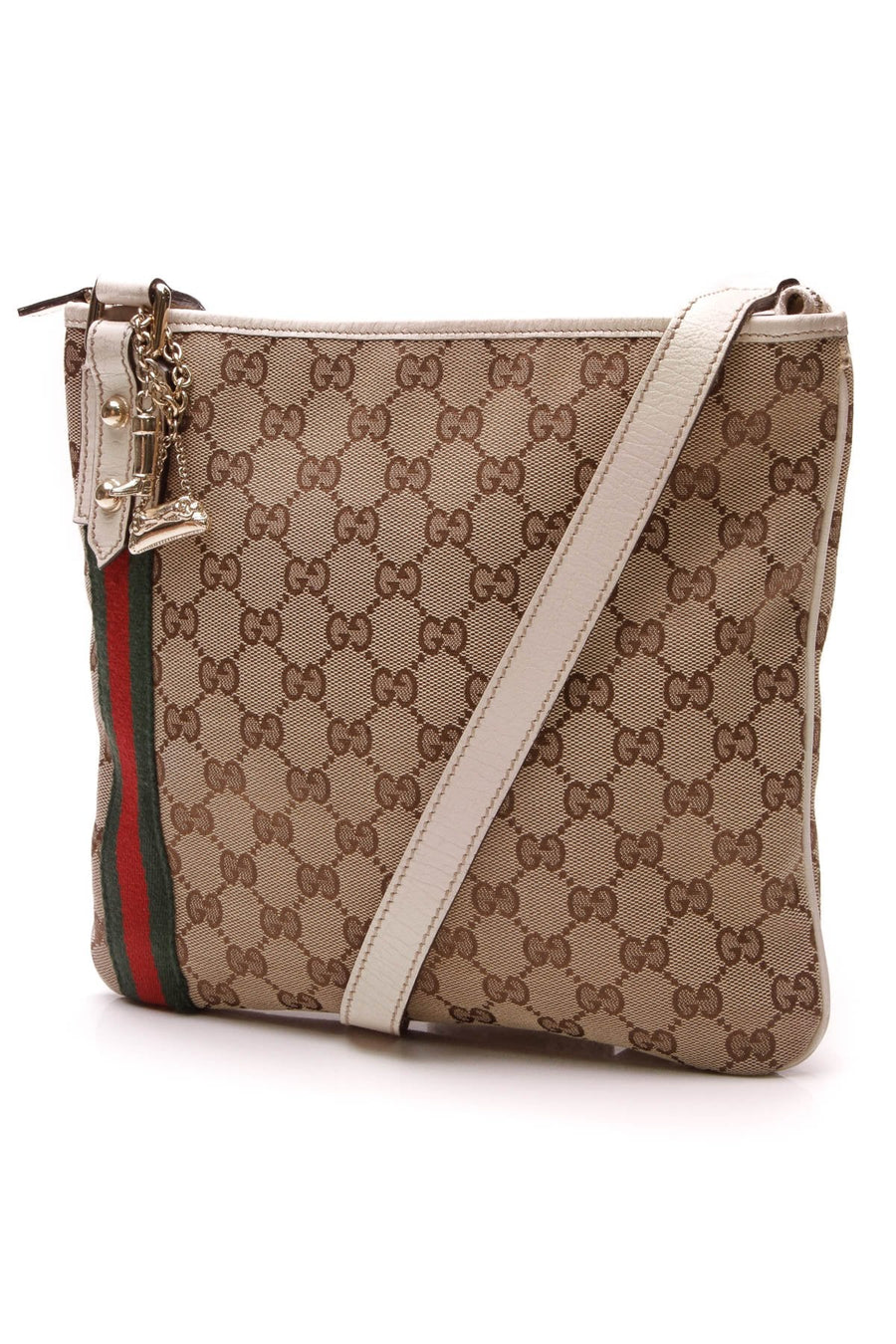 Jolicoeur Web Charms Messenger Bag - Signature Canvas