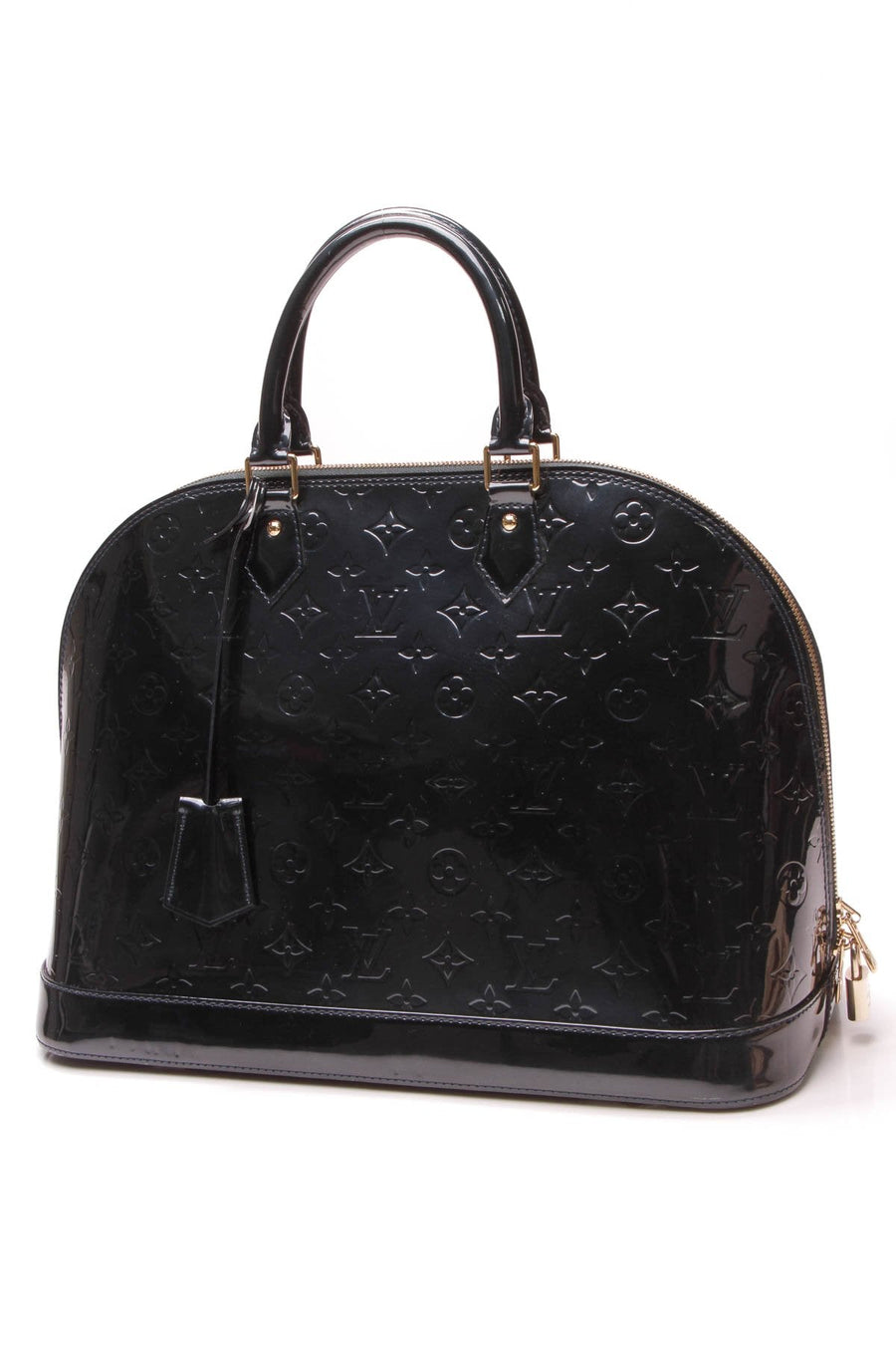 Vernis Alma GM Bag - Blue Nuit