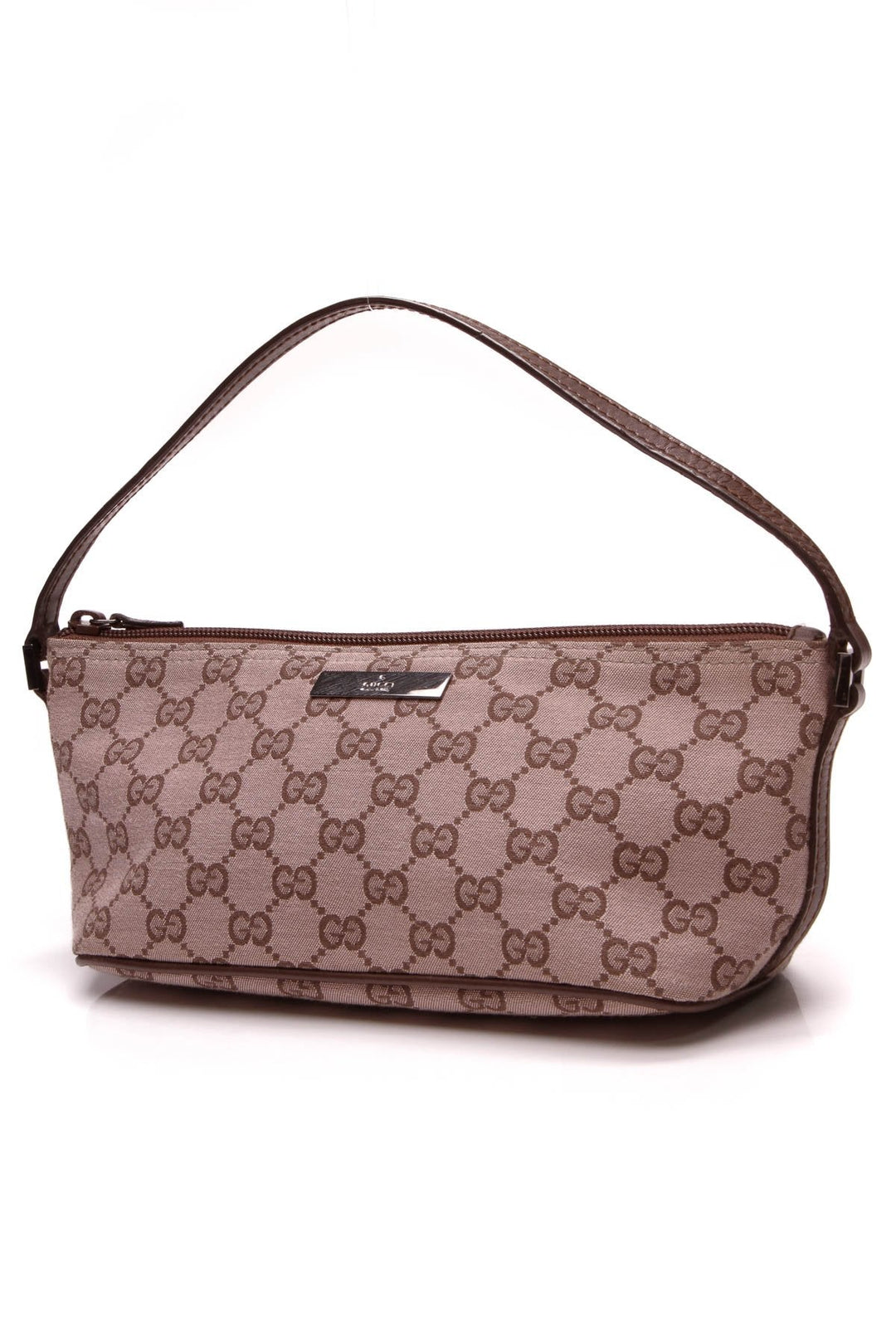 Boat Pochette Bag - Rose Signature Canvas
