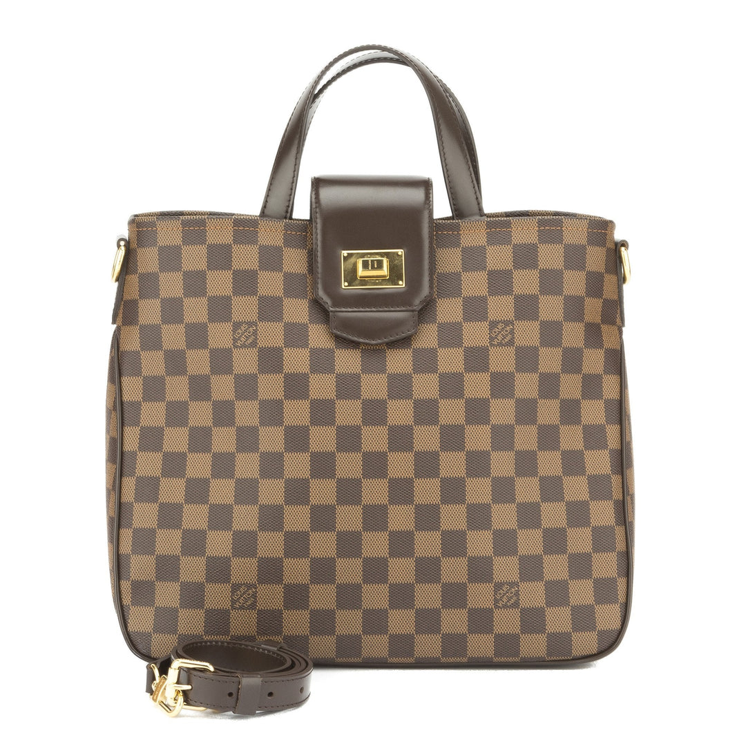 L*V Damier Ebene  Kabarozuberi Tote(Pre Owned)