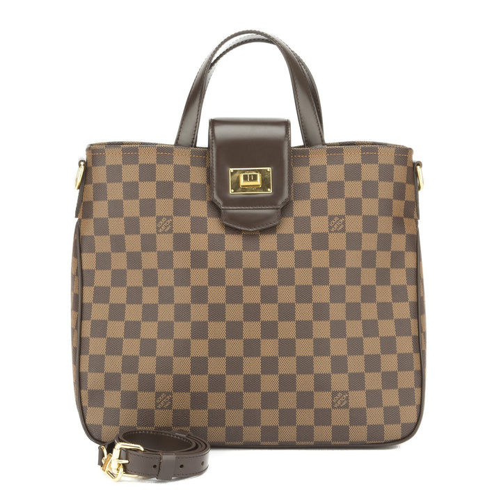 L*V Damier Ebene  Kabarozuberi Tote(Pre Owned)