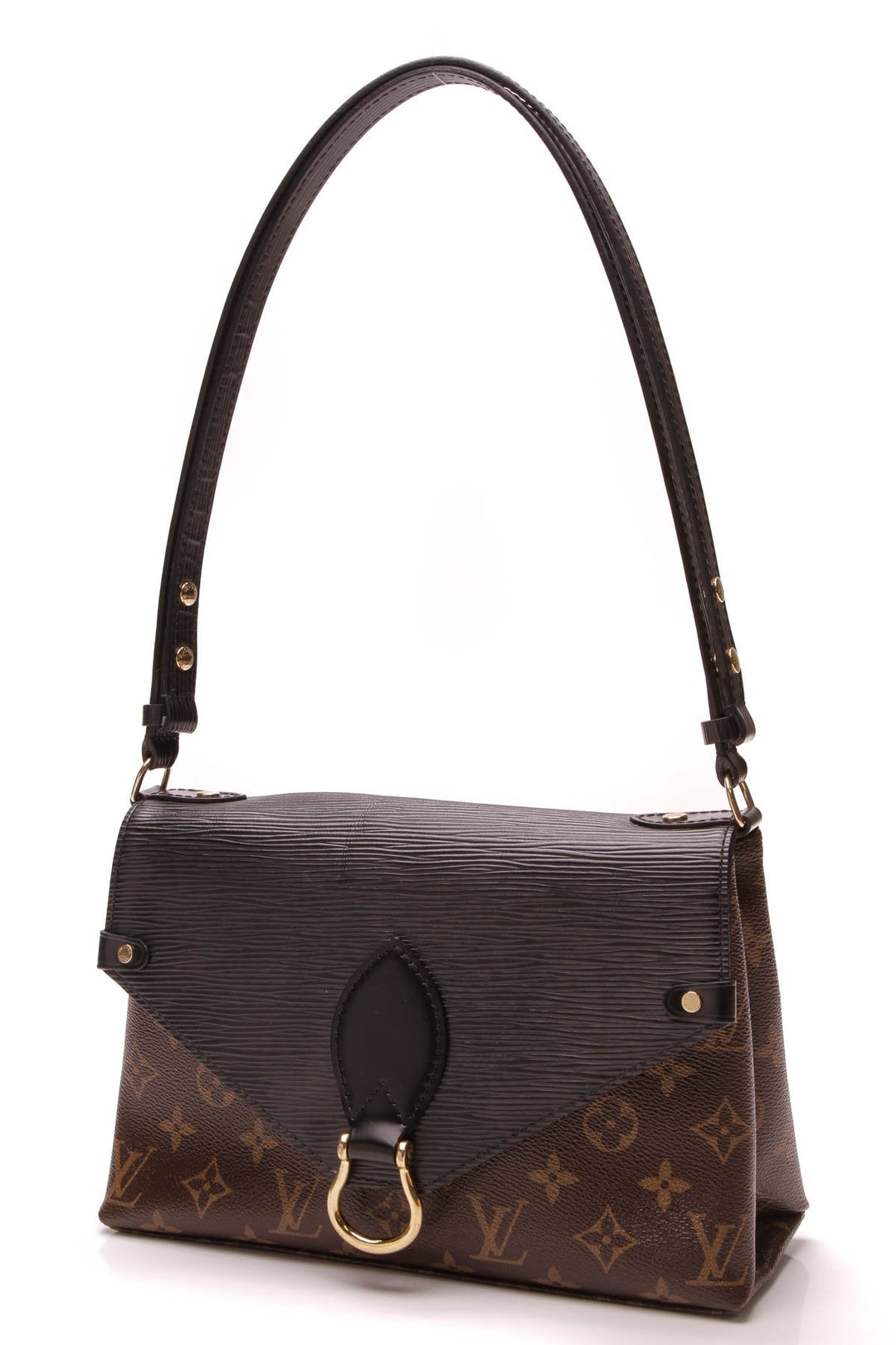 Saint Michel Bag - Black Epi/Monogram