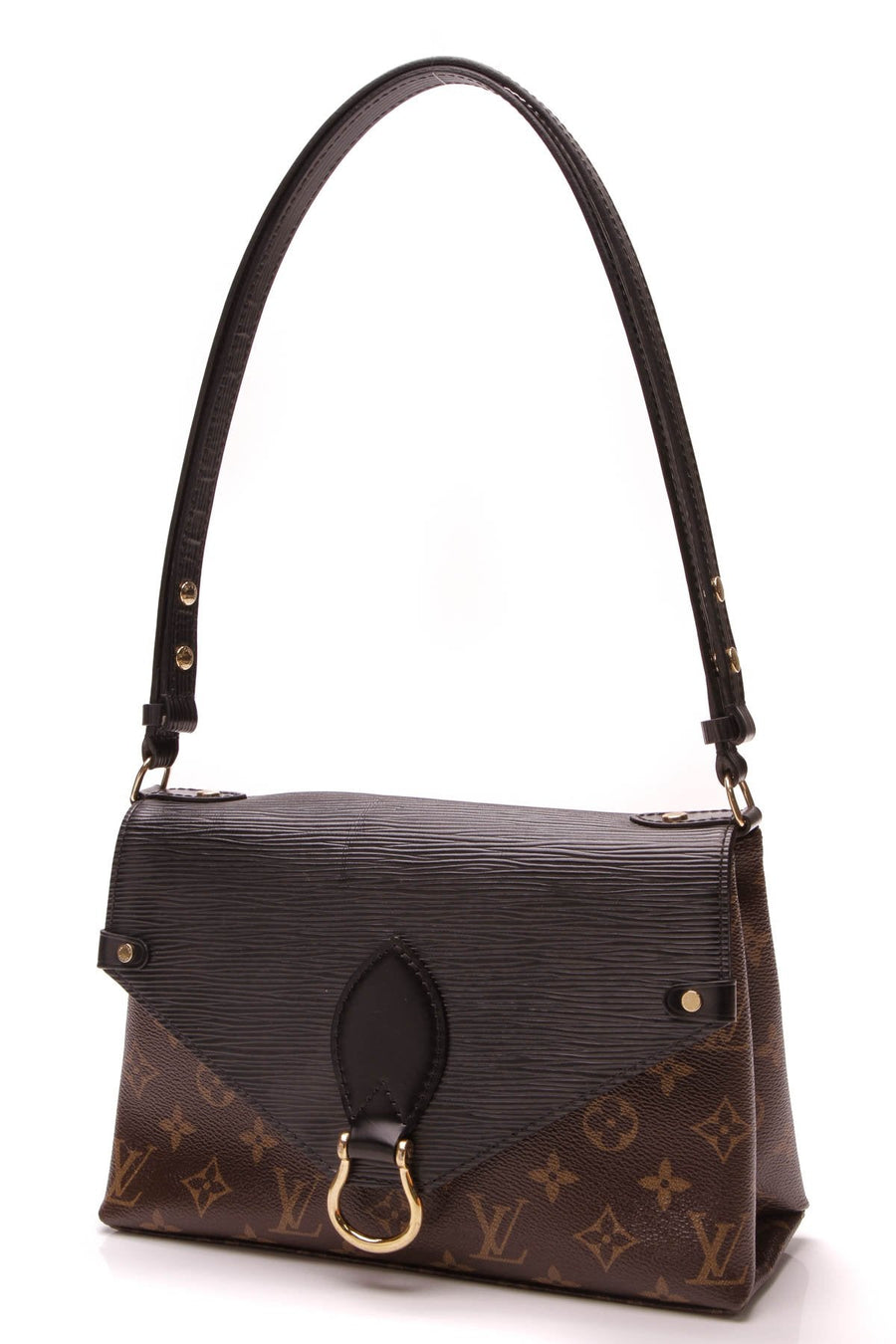 Saint Michel Bag - Black Epi/Monogram