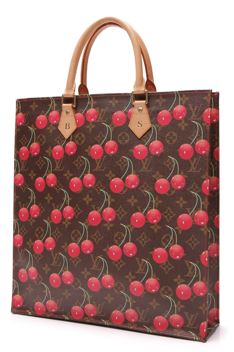 Limited Edition Cerise Sac Plat Tote Bag - Monogram