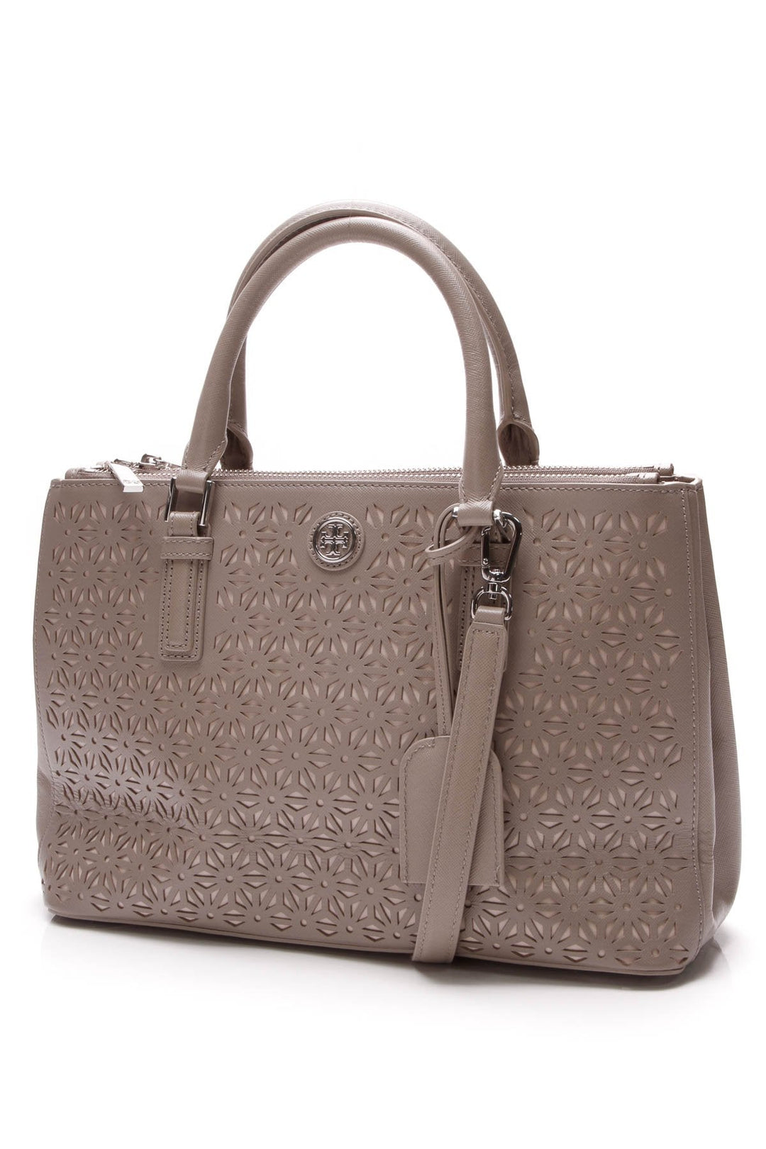 Robinson Laser-Cut Tote Bag - Gray