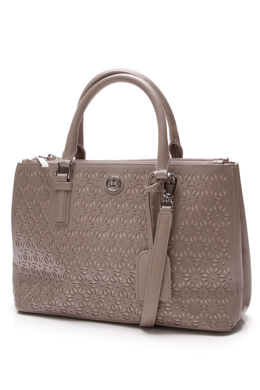 Robinson Laser-Cut Tote Bag - Gray