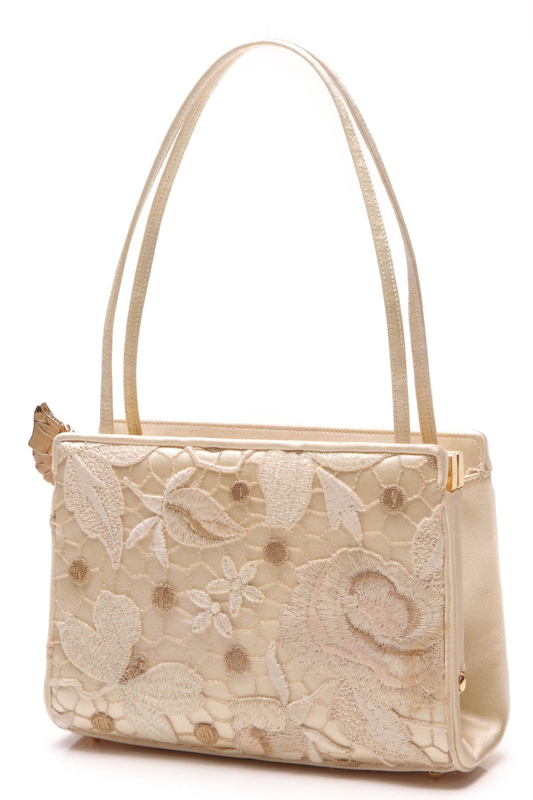 Butterfly Evening Bag - Cream