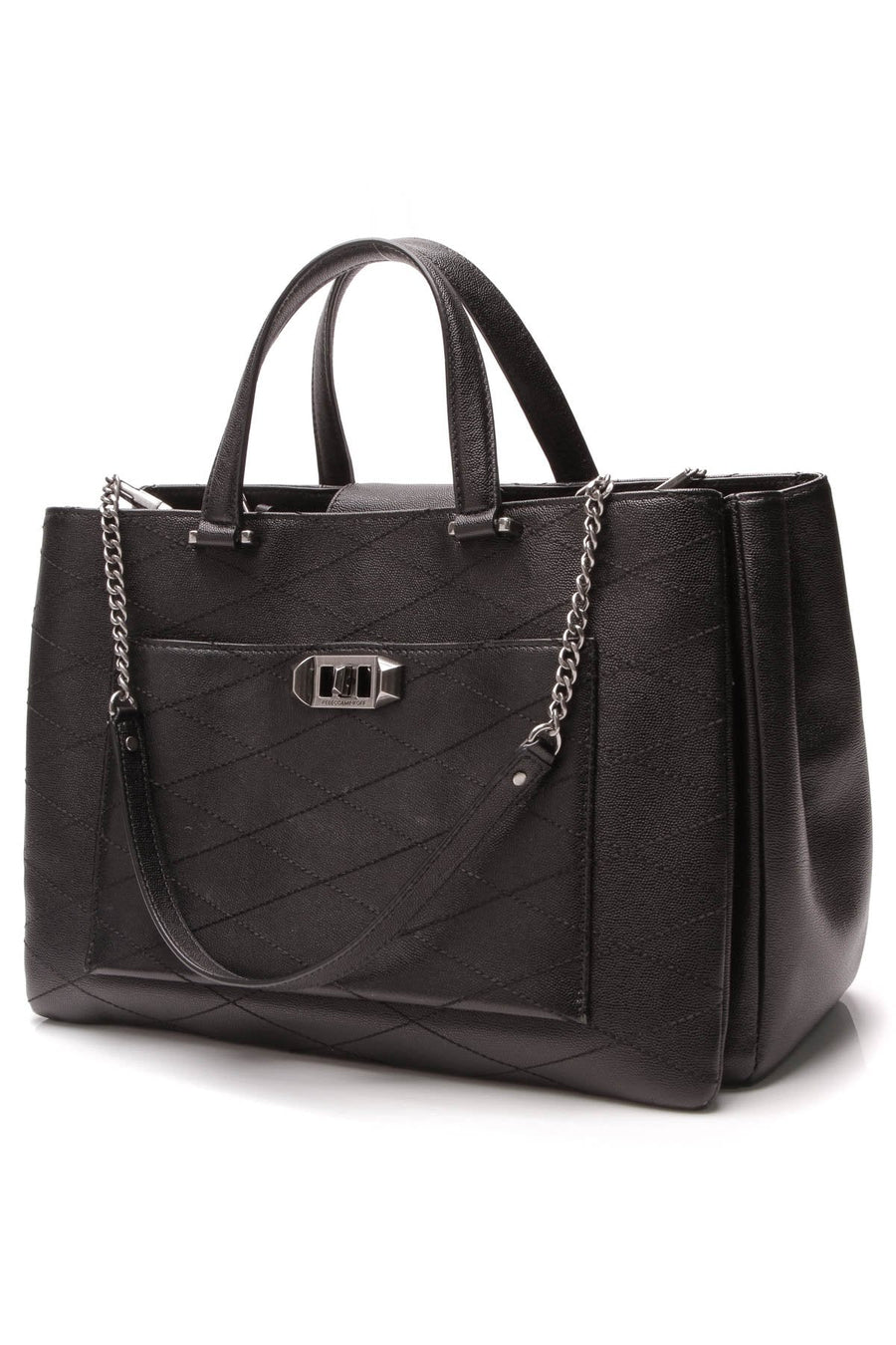 Je T'aime Work Tote Bag - Black