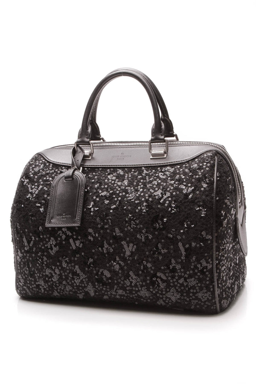 Sunshine Express Speedy Bag - Black Monogram Sequins
