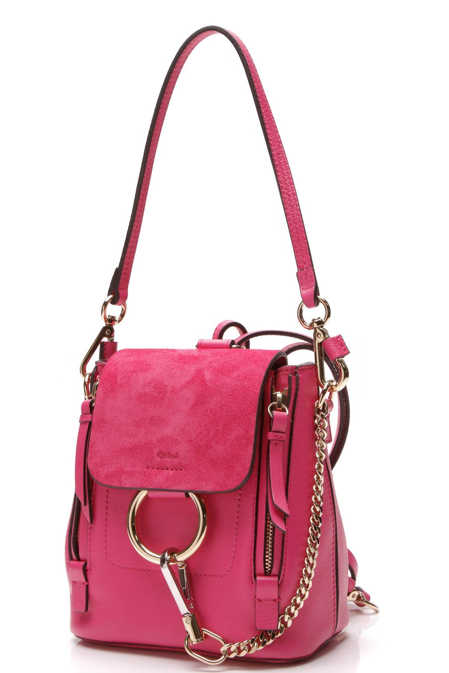 Faye Mini Backpack - Fuchsia