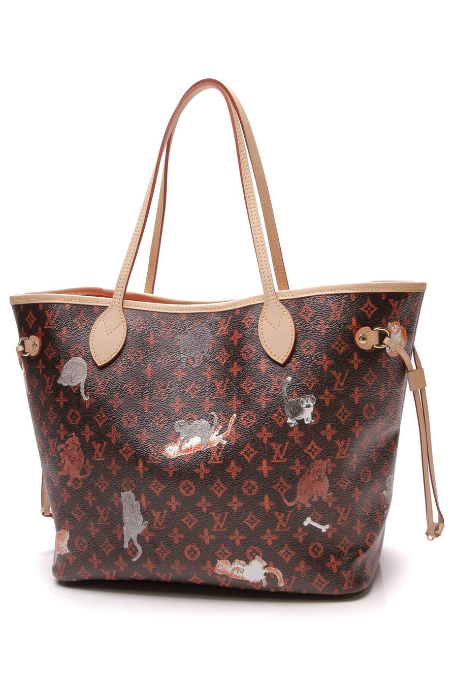 Catogram Neverfull MM Tote Bag - Transformed Monogram