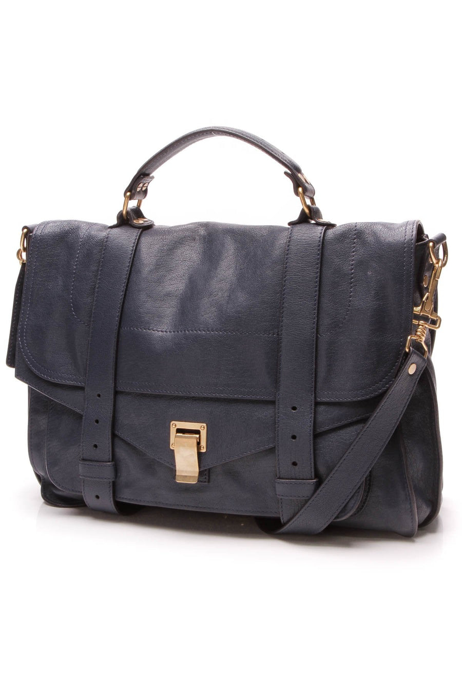 PS1 Large Satchel Bag - Navy