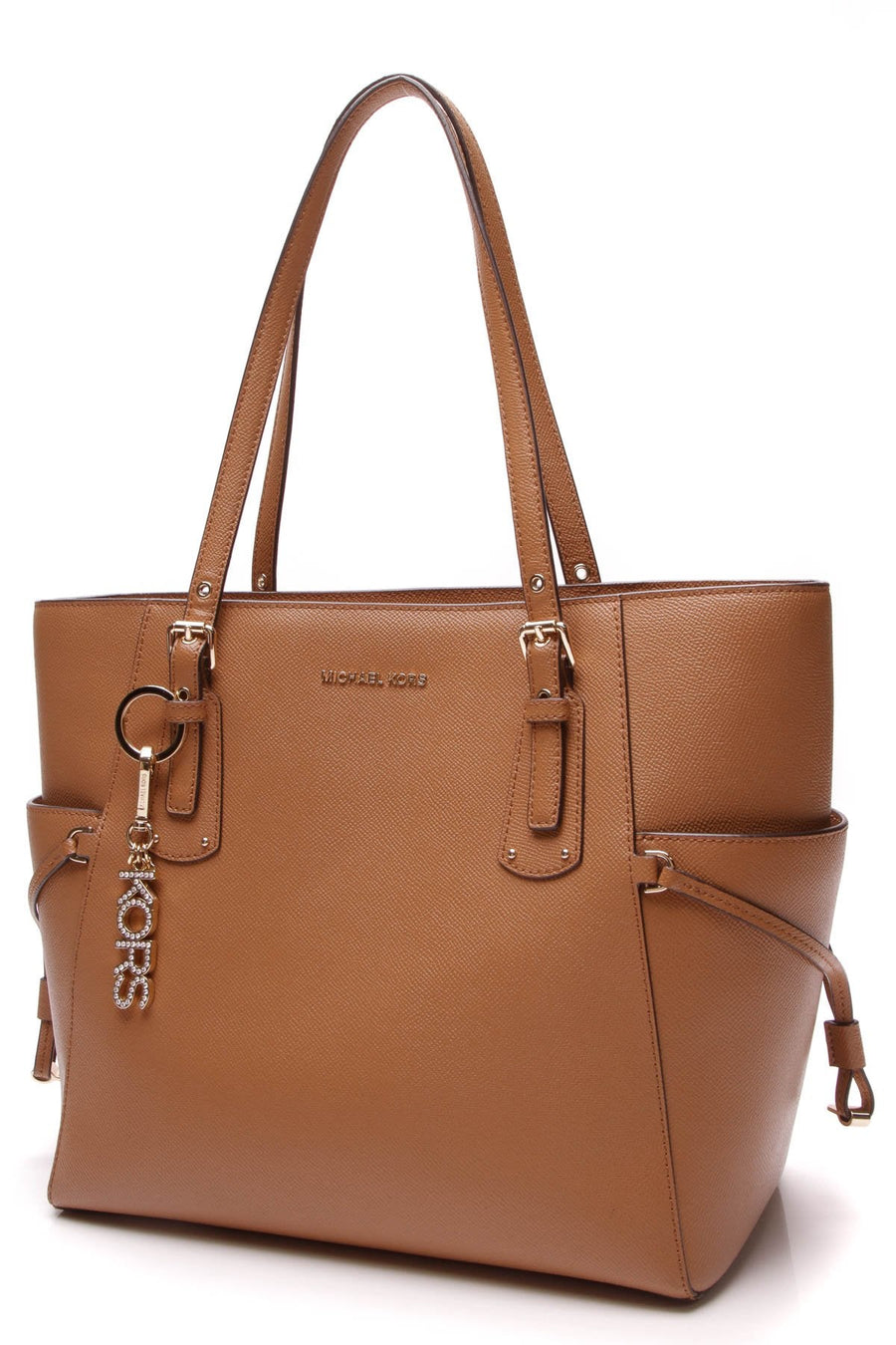 Jet Set Tote Bag - Tan Saffiano
