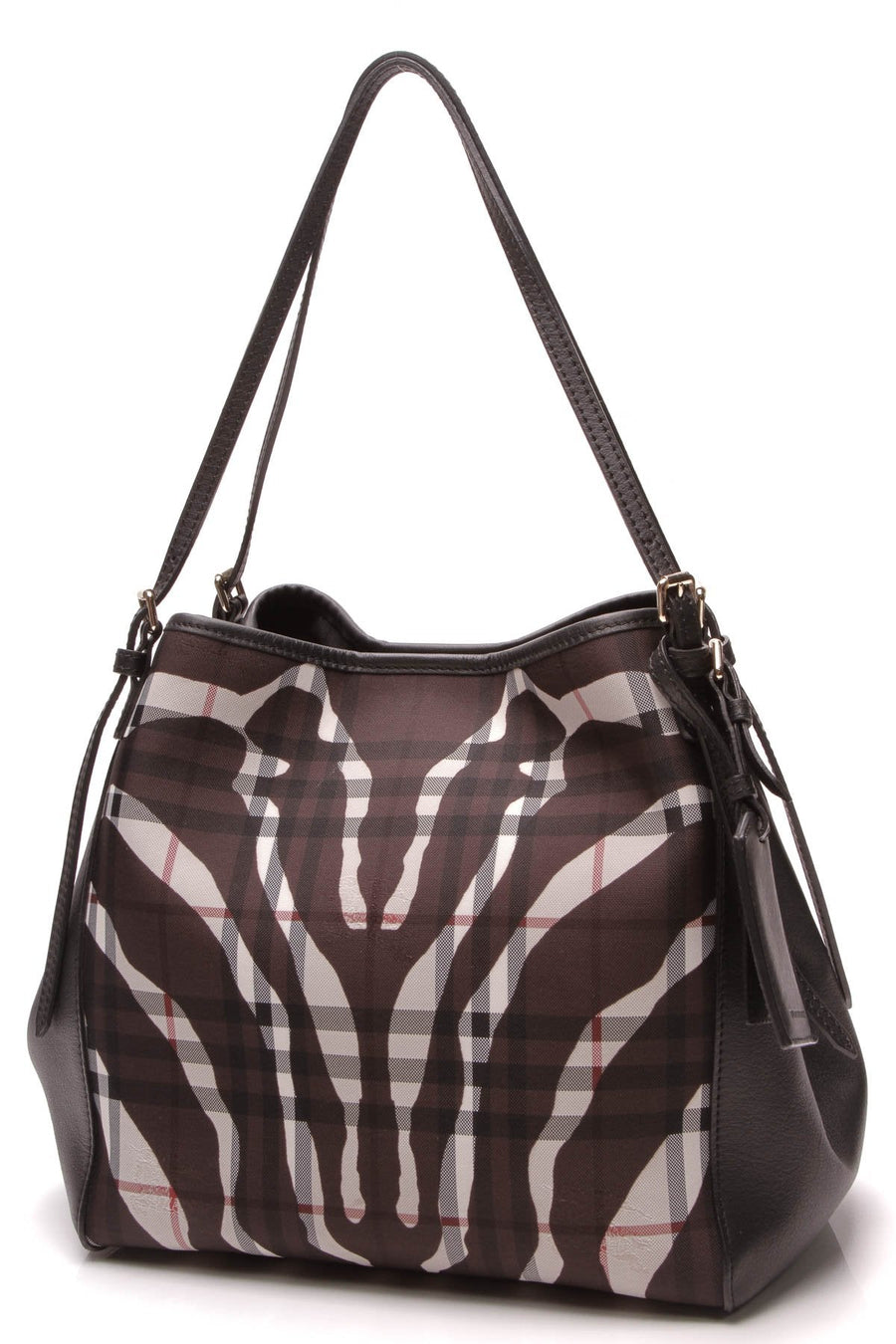 Zebra Canterbury Tote Bag - Haymarket Check