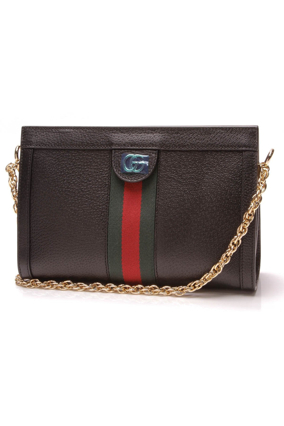 Ophidia Small Shoulder Bag - Black