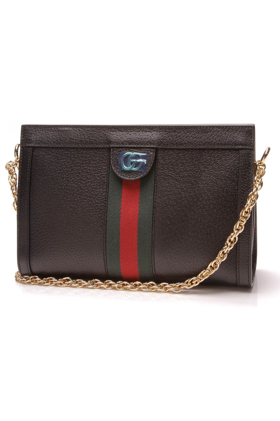 Ophidia Small Shoulder Bag - Black