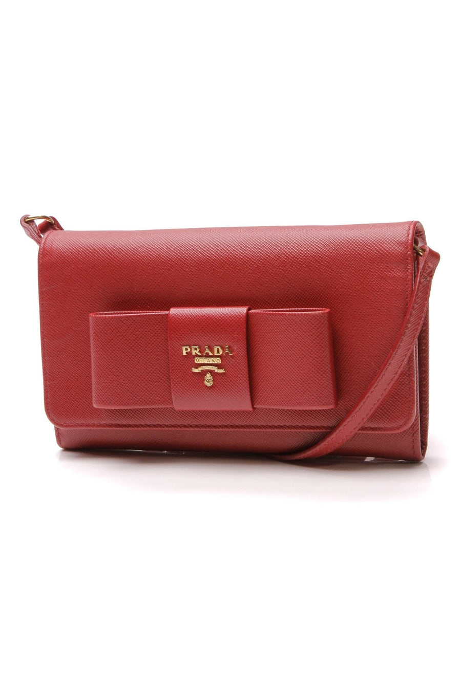 Bow WOC Crossbody Bag - Red