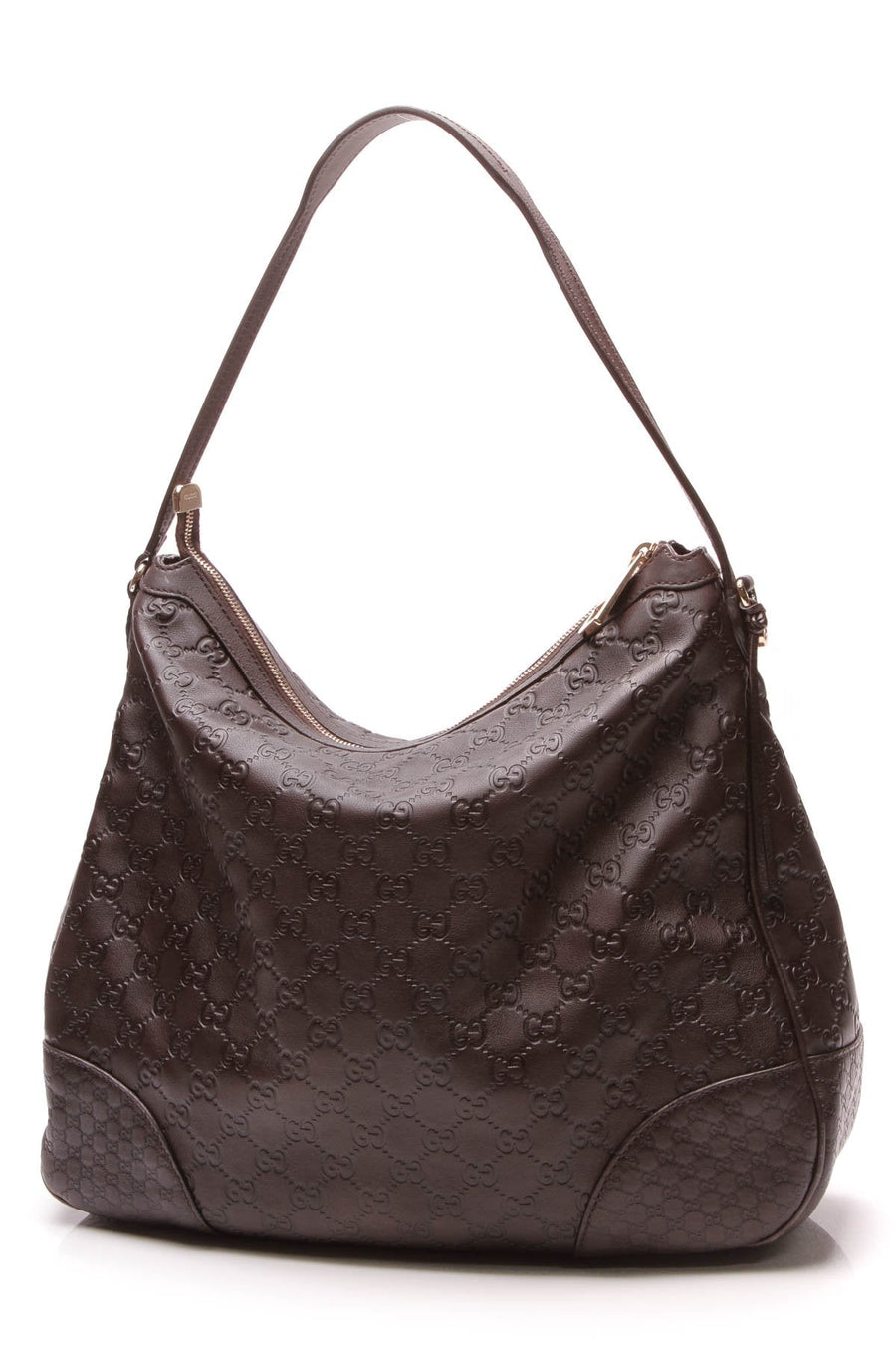 Bree Hobo Bag - Brown Guccissima/Microguccissima