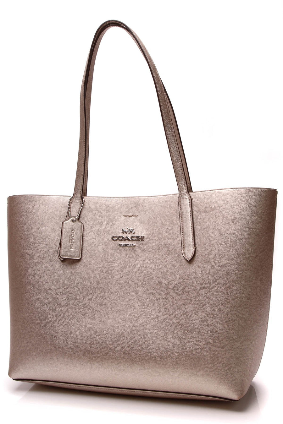 Metallic Avenue Tote Bag - Gold