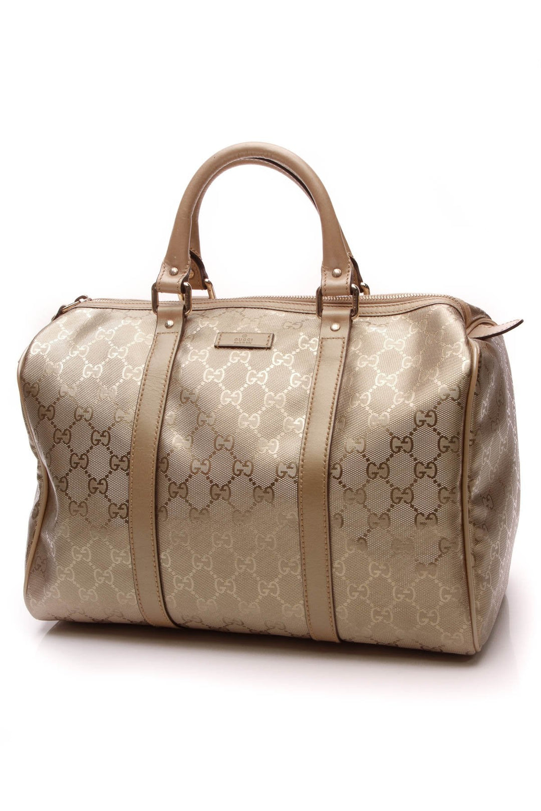 Joy Medium Boston Bag - Champagne Imprime