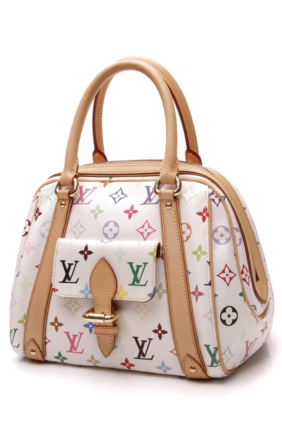 Priscilla Bag - White Multicolore Monogram